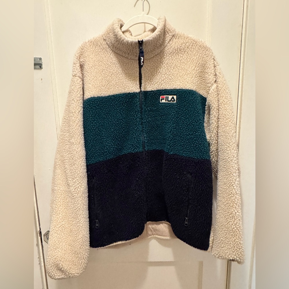 BTS Fila Voyager Fleece Jacket